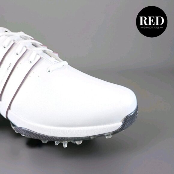Adidas Tour360 24 Golf Shoes White Shadow Fig Black IE3366 - Men's Size 11 - Picture 11 of 15